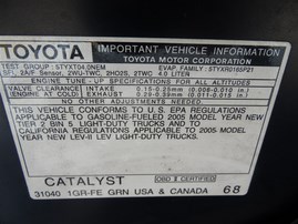 2005 TOYOTA TACOMA EXTRA CAB SR5 PRERUNNER BLUE 4.0 AT 2WD TRD SPORT Z21437